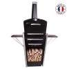 Barbecue Bois Augoust Basic Noir -Weber Boutique barbecue bois augoust basic