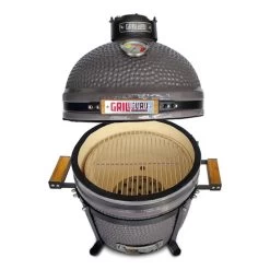 Kamado Grill Guru Classic Compact Øint 34cm à Poser Ou Encastrer -Weber Boutique barbecue ceramique grill guru classic compact 2