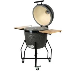 Kamado Grill Guru Classic Large Øint 46cm Sur Chariot -Weber Boutique barbecue ceramique grill guru classic large sur chariot 5