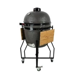 Kamado Grill Guru Classic Large Øint 46cm Sur Chariot -Weber Boutique barbecue ceramique grill guru classic large sur chariot 8