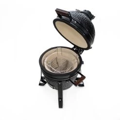 Kamado The Bastard Compact Classic Øint 33cm à Poser Ou Encastrer -Weber Boutique barbecue ceramique the bastard compact sans deflecteur 3