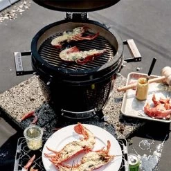 Kamado The Bastard Compact Classic Øint 33cm à Poser Ou Encastrer -Weber Boutique barbecue ceramique the bastard compact sans deflecteur 6