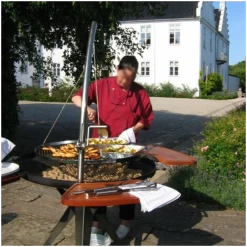 Brasero Barbecue Suspendu BalGrill 1200 -Weber Boutique barbecue charbon brasero nielsen balgrill 1200 3