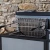 Grilloir Avec Tournebroche Forge Adour 66cm à Poser Ou Encastrer 2 Grilloir Avec Tournebroche Forge Adour 66cm à Poser Ou Encastrer -Weber Boutique barbecue charbon de bois encastrable forge adour 91866 tournebroche electrique