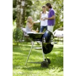 Barbecue Charbon Rond Weber Compact Kettle 47 Cm -Weber Boutique barbecue charbon de bois weber compact kettle noir 47 cm 2