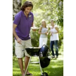 Barbecue Charbon Rond Weber Compact Kettle 47 Cm -Weber Boutique barbecue charbon de bois weber compact kettle noir 47 cm 3