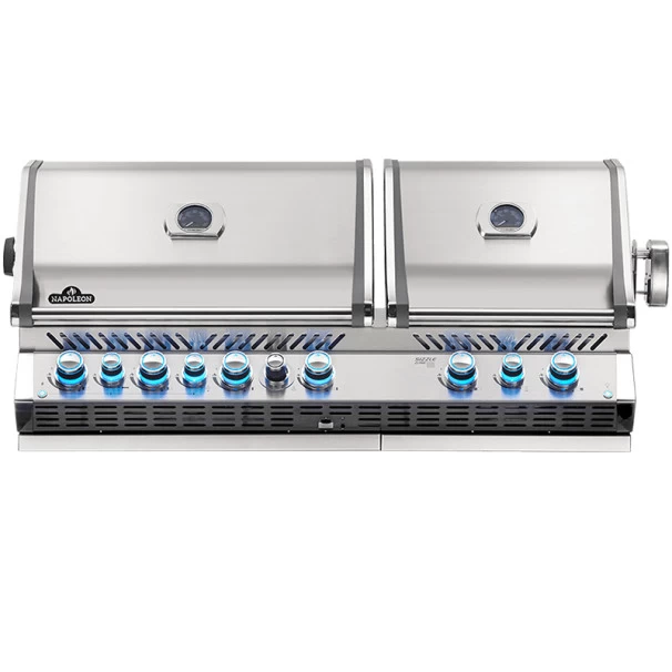 Napoleon Barbecue Gaz Encastrable Napoléon Prestige Pro 825 Inox 6 Brûleurs + 2 Rôtissoires 5 Napoleon Barbecue Gaz Encastrable Napoléon Prestige Pro 825 Inox 6 Brûleurs + 2 Rôtissoires – Image 3