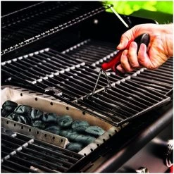 Barbecue Gaz Et Charbon Hybride Char-Broil Gas2coal 440 4 Brûleurs + 1 Latéral -Weber Boutique barbecue gaz et charbon char broil gastocoal 440 15