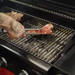 Barbecue Gaz Et Charbon Hybride Char-Broil Gas2coal 440 4 Brûleurs + 1 Latéral -Weber Boutique barbecue gaz et charbon char broil gastocoal 440 16