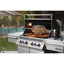 Napoleon Barbecue Gaz Napoléon Prestige Pro 500 SIBPSS 4 Brûleurs + 1 Latéral + 1 Arrière -Weber Boutique barbecue gaz napoleon pro 500 infrarouge inox 2