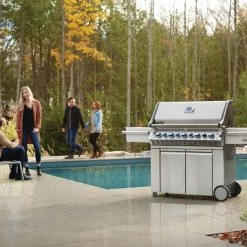 Napoleon Barbecue Gaz Napoléon Prestige Pro 665 SIBPSS 5 Brûleurs + 1 Latéral + 1 Arrière -Weber Boutique barbecue gaz napoleon pro 665 infrarouge inox 4
