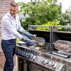 Napoleon Barbecue Gaz Napoléon Prestige Pro 825 SIBPSS 6 Brûleurs + 1 Latéral + 1 Arrière 25 Napoleon Barbecue Gaz Napoléon Prestige Pro 825 SIBPSS 6 Brûleurs + 1 Latéral + 1 Arrière -Weber Boutique barbecue gaz napoleon pro infrarouge inox 825 4