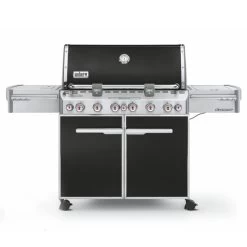 Barbecue Gaz Weber Summit E-670 GBS 6 Brûleurs + 1 Latéral + 1 Arrière