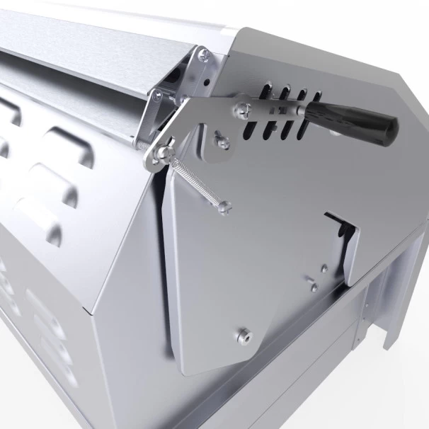 Barbecue Gaz Et Charbon Hybride Encastrable Sunstone Inox 2 Brûleurs 6 Barbecue Gaz Et Charbon Hybride Encastrable Sunstone Inox 2 Brûleurs – Image 4