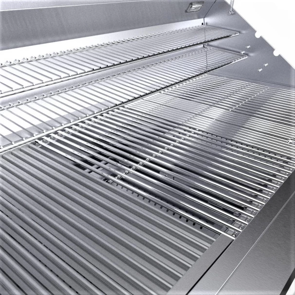 Barbecue Gaz Et Charbon Hybride Encastrable Sunstone Inox 2 Brûleurs 7 Barbecue Gaz Et Charbon Hybride Encastrable Sunstone Inox 2 Brûleurs – Image 5