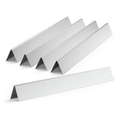Barres Flavorizer Pour Weber Spirit (Boutons Coté) Et Genesis En Inox (Lot De 5)