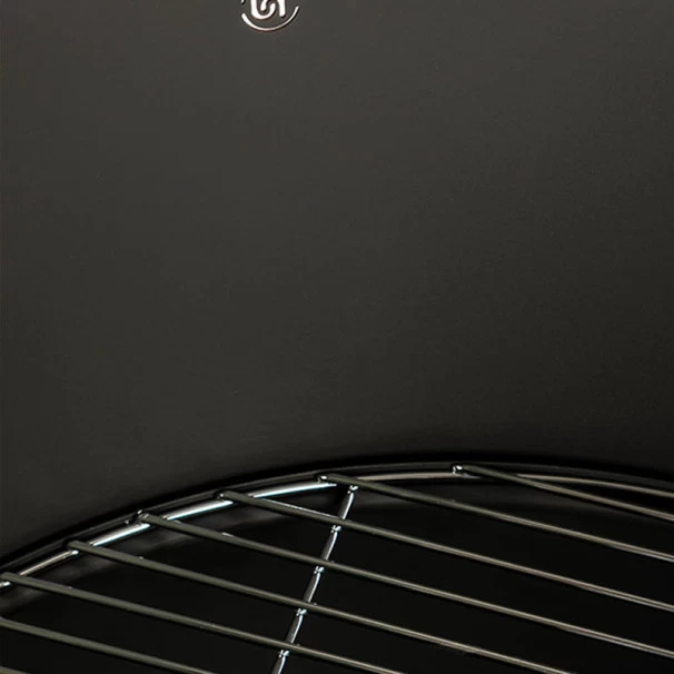 Barbecue Braséro Charbon Crambe Noir 4 Barbecue Braséro Charbon Crambe Noir – Image 2