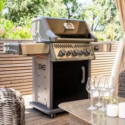 Napoleon Barbecue Gaz Napoléon Rogue SE 425 SIBPK 3 Brûleurs + 1 Latéral + 1 Arrière -Weber Boutique bbq gaz napoleon rogue rse425 rsibpk bruleur arriere 1