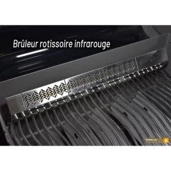 Napoleon Barbecue Gaz Napoléon Rogue SE 425 SIBPK 3 Brûleurs + 1 Latéral + 1 Arrière -Weber Boutique bbq gaz napoleon rogue rse425 rsibpk bruleur arriere 16