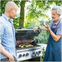 Napoleon Barbecue Gaz Napoléon Rogue SE 525 SIBPK 4 Brûleurs + 1 Latéral + 1 Arrière (2020) -Weber Boutique bbq gaz napoleon rogue rse525 rsibpk bruleur arriere 6