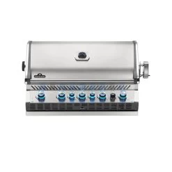 Napoleon Barbecue Gaz Encastrable Napoléon Prestige Pro 665 Inox 5 Brûleurs + 1 Rôtissoire