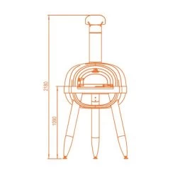 Four à Pizza Bois Grand-Mère ALFRED -Weber Boutique four a bois grand mere alfred 2