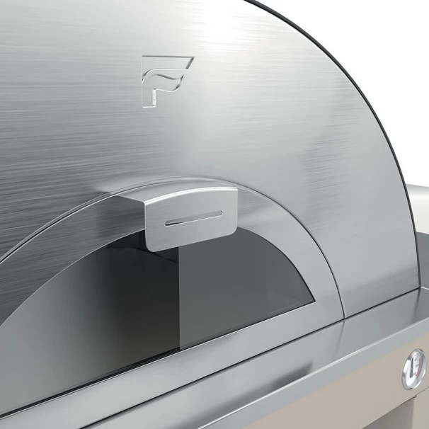 Four à Pizza à Bois Fontana Bellagio Sur Chariot 5 Four à Pizza à Bois Fontana Bellagio Sur Chariot – Image 3