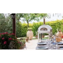 Four à Pizza à Bois Fontana Mangiafuoco Inox -Weber Boutique four a pizza mangiafuoco a poser inox 3