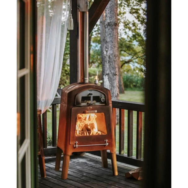 Four à Pizza Masuria Nexo Stove Corten 4 Four à Pizza Masuria Nexo Stove Corten – Image 2