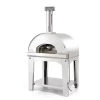 Four à Pizza à Bois Fontana Mangiafuoco Inox Sur Chariot -Weber Boutique four fontana mangiafuoco inox sur chariot