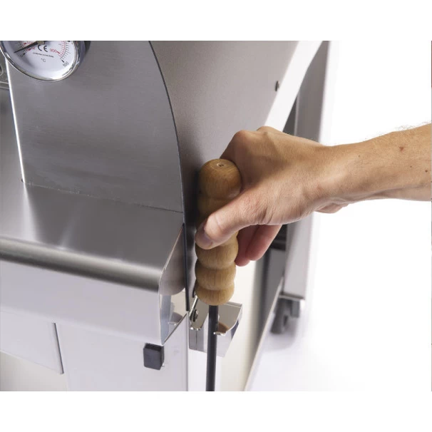 Four à Pizza à Bois Fontana Mangiafuoco Inox Sur Chariot 6 Four à Pizza à Bois Fontana Mangiafuoco Inox Sur Chariot – Image 4