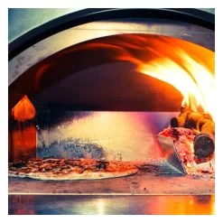 Four à Pizza à Bois Fontana Mangiafuoco Anthracite Sur Chariot -Weber Boutique fourpizzmangiafuoco anthracite 5