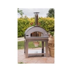 Four à Pizza à Bois Fontana Mangiafuoco Anthracite Sur Chariot -Weber Boutique fourpizzmangiafuoco anthracite 6