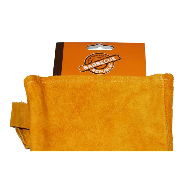 Gants De Protection Barbecue Republic Cuir 4 Gants De Protection Barbecue Republic Cuir – Image 2