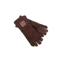 Gants En Cuir Marron OFYR