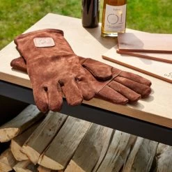 Gants En Cuir Marron OFYR 9 Gants En Cuir Marron OFYR -Weber Boutique gants en cuir marron ofyr 3