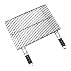 Grille Double Rectangulaire Cook'in Garden 60x40 Acier Chromé