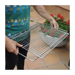 Grille Extensible Barbecue 70/80 X 40 Cm Inox -Weber Boutique grille extensible en inox sauvic 70 80 x 40 cm 4