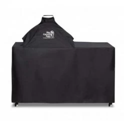 Housse Kamado Big Green Egg XL Sur Table Acacia / Table Module Avec Extension