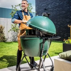 Kamado Big Green Egg XXL Øint 73cm Sur Chariot + Déflecteur -Weber Boutique kamado big green egg xxl sur chariot deflecteur 2