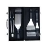 Mallette 4 Ustensiles Inox Plancha Barbecue Republic 1 Mallette 4 Ustensiles Inox Plancha Barbecue Republic -Weber Boutique mallette 4 ustensiles inox plancha barbecue republic