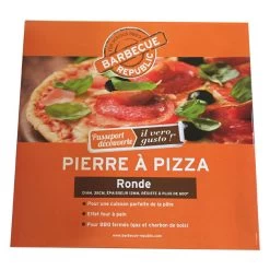 Pierre à Pizza Ronde Barbecue Republic Ø38 Cm