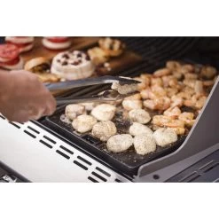 Plancha Réversible Barbecue Gaz Weber Summit 400 Et 600 Fonte -Weber Boutique plancha en fonte bbq weber summit 400 600 5