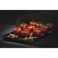 Napoleon Plancha Barbecue Gaz Napoléon Rogue 425/525 Fonte émaillée -Weber Boutique plancha porcelaine emaillee pour rogue 425 525 1