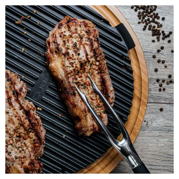 Plancha Barbecue Charbon Cobb Premier Rainurée 6 Plancha Barbecue Charbon Cobb Premier Rainurée – Image 4