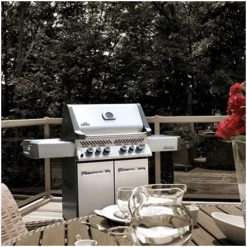 Napoleon Barbecue Gaz Naturel Napoléon Prestige 500 SIBPSS 6 Brûleurs -Weber Boutique prestige 500 infrarouge inox gaz naturel 1