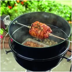 Rôtissoire Barbecue Charbon Weber 57 Cm -Weber Boutique rotissoire pour barbecue weber charbon 57cm 2